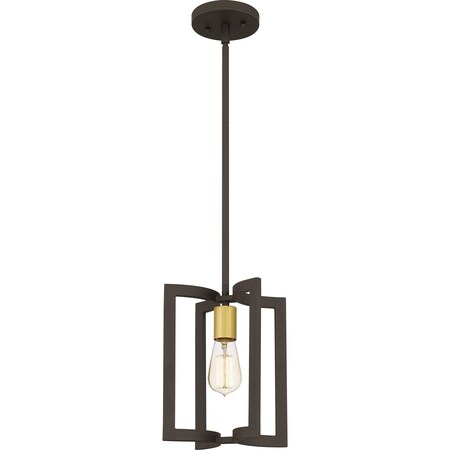 Quoizel Beaufain Mini Pendant 1 Light Old Bronze BEU1506OZ